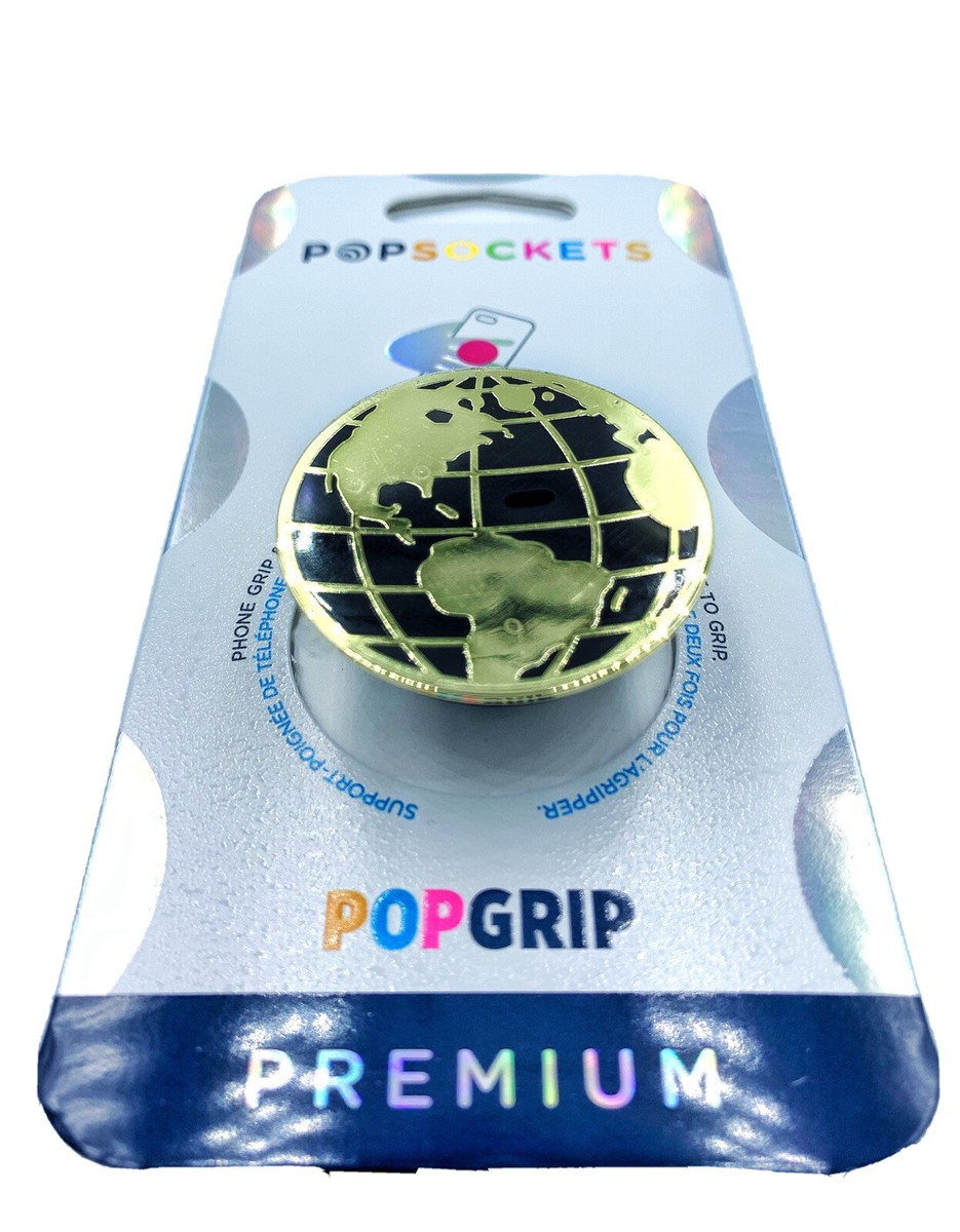 PopSockets PopGrip Interchangeable Soyez Gentil Pour Notre Planète – Prise Main Et Support Pour Téléphone
