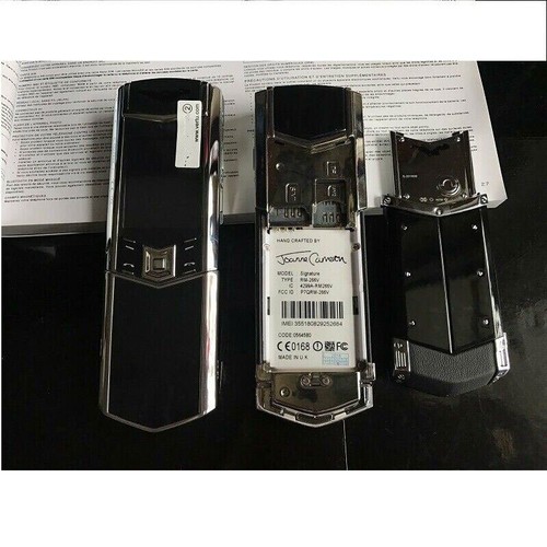 K9+ Luxury Flip Phone Signature Style Ceramics Dual Sim Unlocked Cell Phone NEW - Picture 15 of 15