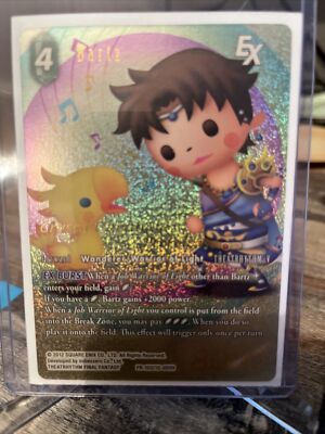 BARTZ PRE RELEASE TCG FINAL FANTASY PROMO MINTY CONDITION 15-055H