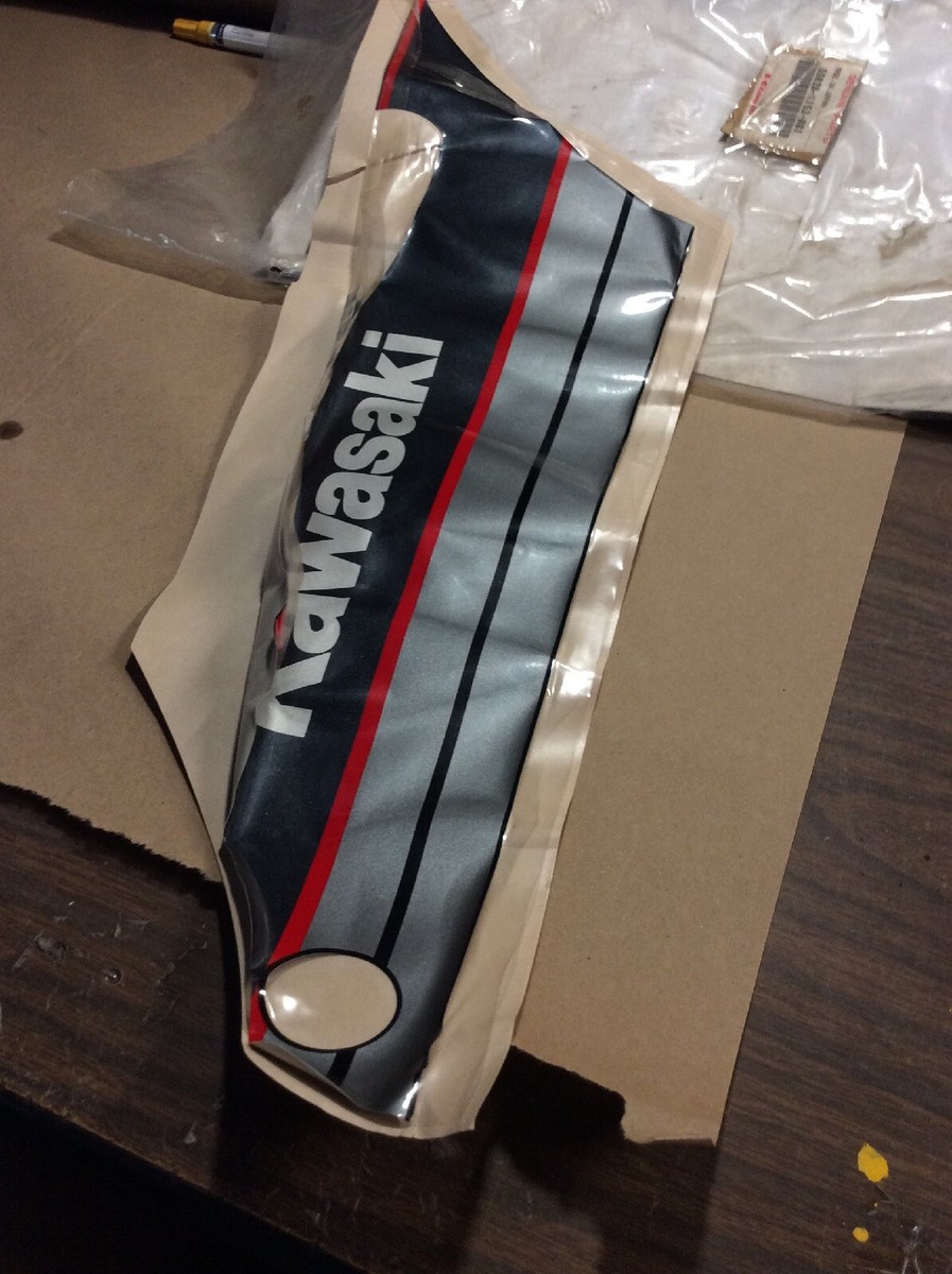 KAWASAKI ZX6 ZX 6 NINJA 600 ZZR GPX DECAL PATTERN BENT OEM NOS