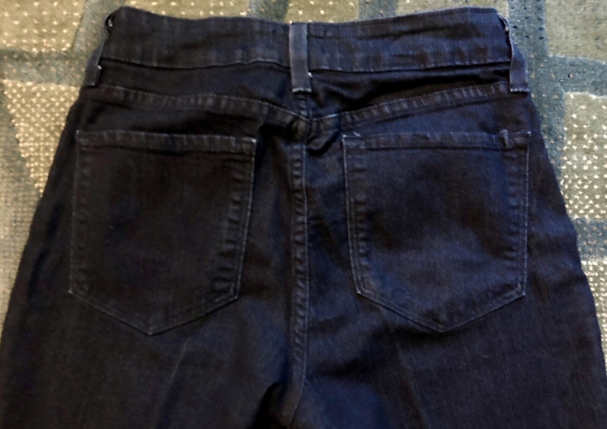 NYDJ SHERI Skinny Ankle Jeans 2 Blue Denim Lift Tuck Technology Pants Euc $109 View 6