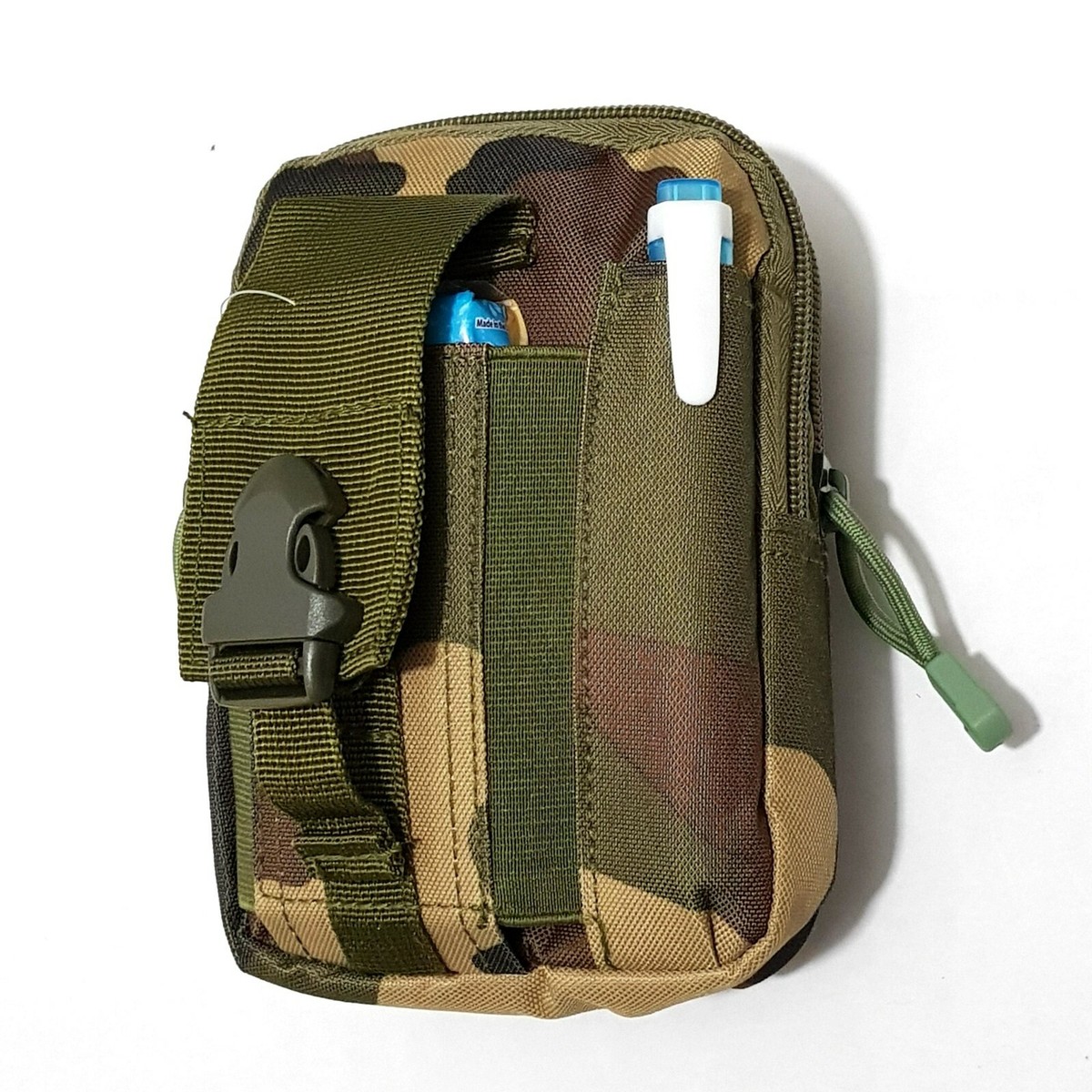 Damen Herren Tasche Gürtel Tasche Hüfttasche Bauchtasche Nylon Beige