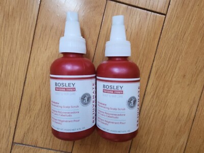 Lot of 2 Bosley Professional Rejuvenating Scalp Scrub 4oz
