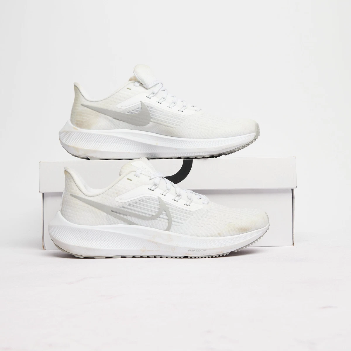 NIKE Air Zoom Pegasus 39 Women s White SIZE 5.5 Trainers eBay