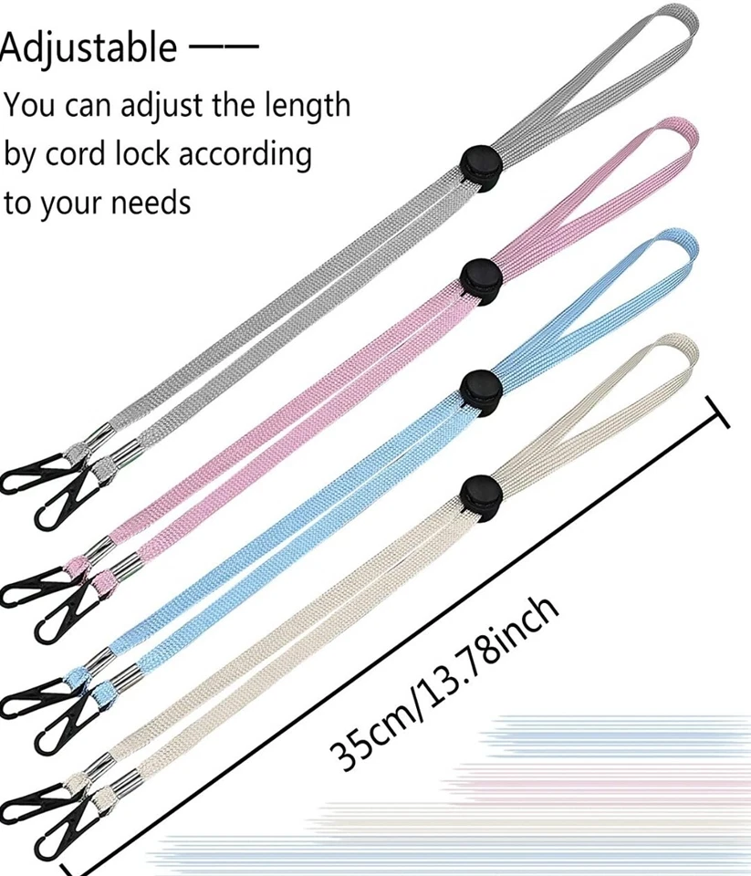 8 件面膜存储袋,便携式面膜袋遮脸存储盒 Porta... — 第 3/4 张图片