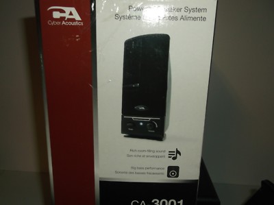 CA-3001 Cyber Acoustics powered Speakers System 646422000817