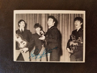 ビートルズ　TOPPSトレーディングカード「3RD SERIES 」1964年 VINTAGE 1964 TOPPS BEATLES 3RD SERIES B&W SIGNATURE TRADING