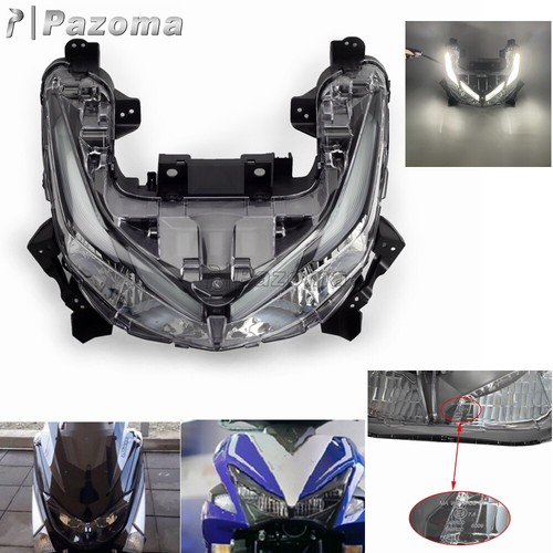 For Yamaha NVX155 Aerox155 125 Front Lamp Headlamp 12V Headlight Light 2015-2019 - Picture 2 of 11