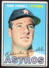 1967 Topps #190 Turk Farrell Houston Astros VG-EX