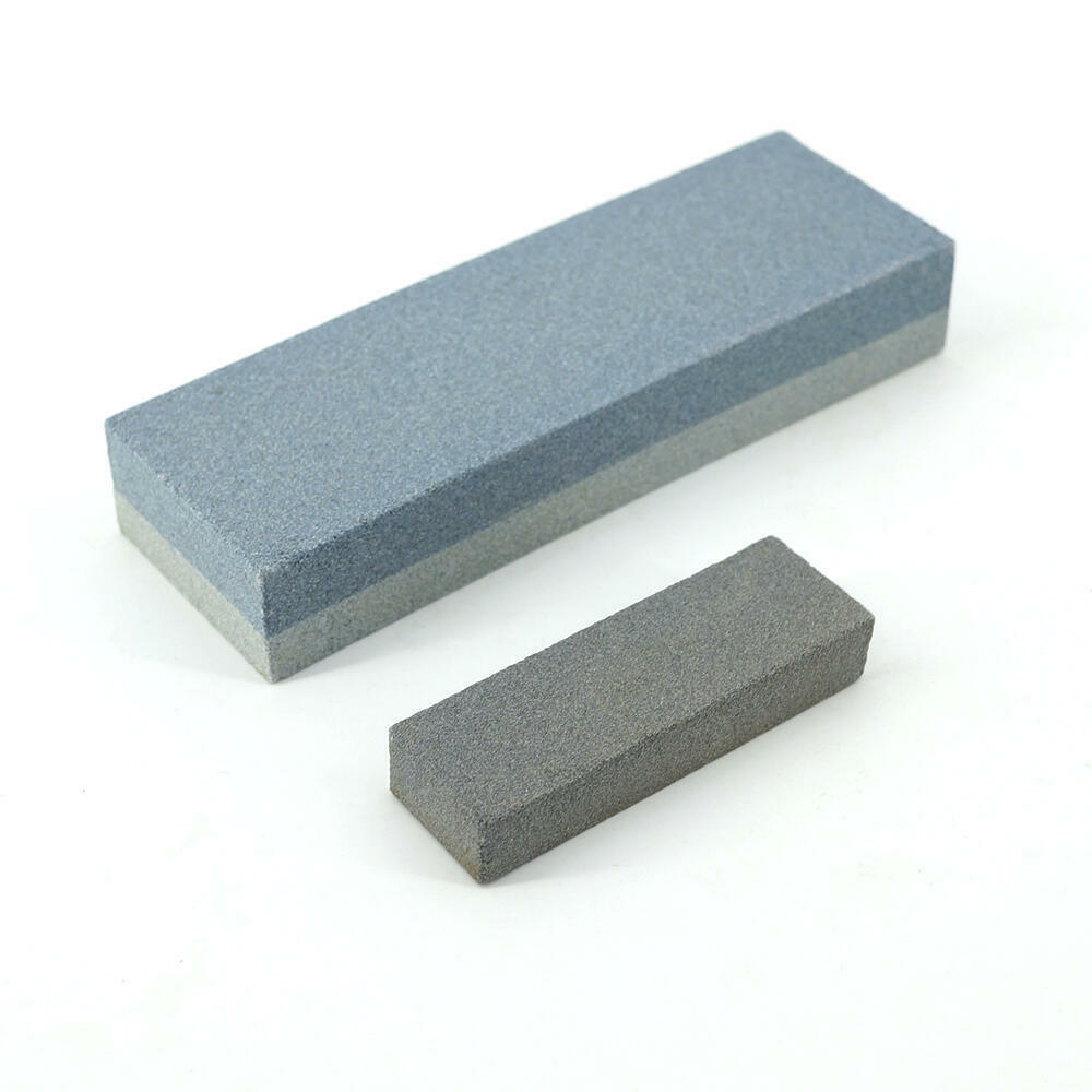 Knife Sharpening Wet Stone 2 piece Set 120/220 Grit Block & 220 Pocket Size