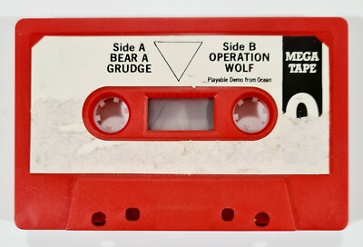  Sinclair ZX Spectrum Kassette MEGA TAPE 9 BEAR A GRUDGE/OPERATION WOLF Demo
