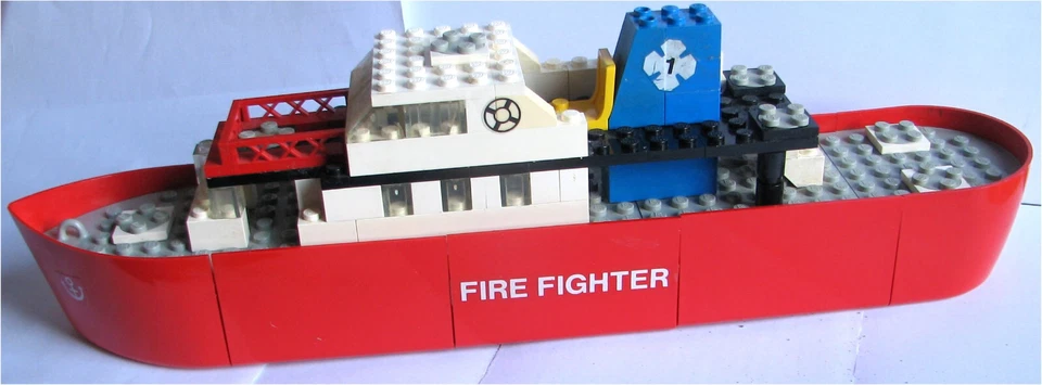 LEGO Boot Fire Fighter Feuerwehr Ship Schiff Wasser - ohne OVP - nicht komplett - Bild 2 von 4