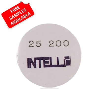 200 pcs AuthorizID Proximity Adhesive Tags 26 Bit Weigand Prox Also called Coins