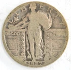 United States 1927-D Standing Liberty Quarter 25c 90% Silver Denver Mint Coin