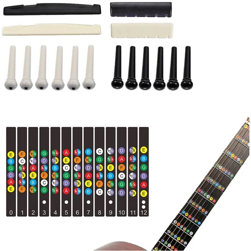 72Pc Luthier Guitar Repair Kit Cleaning Care Maintenance Setup Tools Accessories - Picture 6 of 7