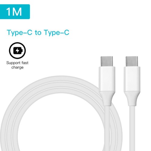 USB C To USB C Fast Charger PD 100W Dual Type C Charging Data Sync USB Cable UK - Picture 13 of 15