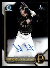 Jack Suwinski 2022 Bowman #CPA-JS Chrome Prospect Autographs