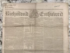 Historic NEWSPAPER: April 1836 - Richmond Enquirer - Battle of the ALAMO - Texas