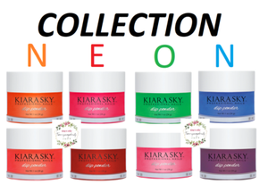 Kiara Sky Dip Powder Neon Collection Set Of 8 Colors Neon 1 Oz X 8 Jars Ebay