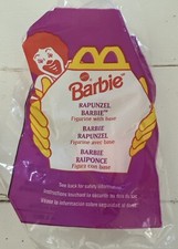 1996 Barbie Rapunzel No 2 Figure Doll Mcdonalds Happy Meal Toy Sealed Stuffer