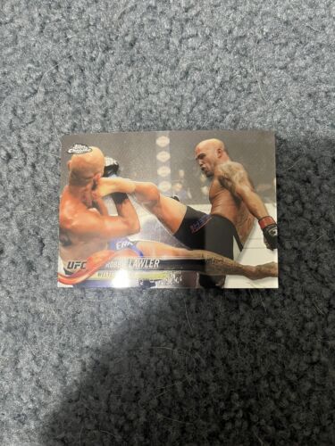 2018 TOPPS CHROME UFC #35 ROBBIE LAWLER