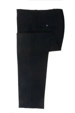 Holt Renfrew Studio Black Wool Trousers 23615
