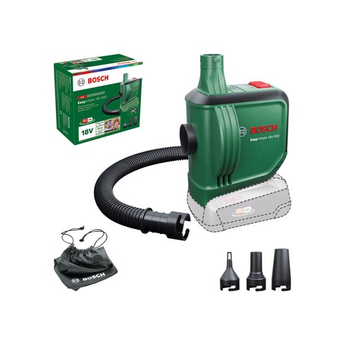 Bosch 18V Cordless Volume Inflator Deflator AirPump 3 Nozzles Inc W