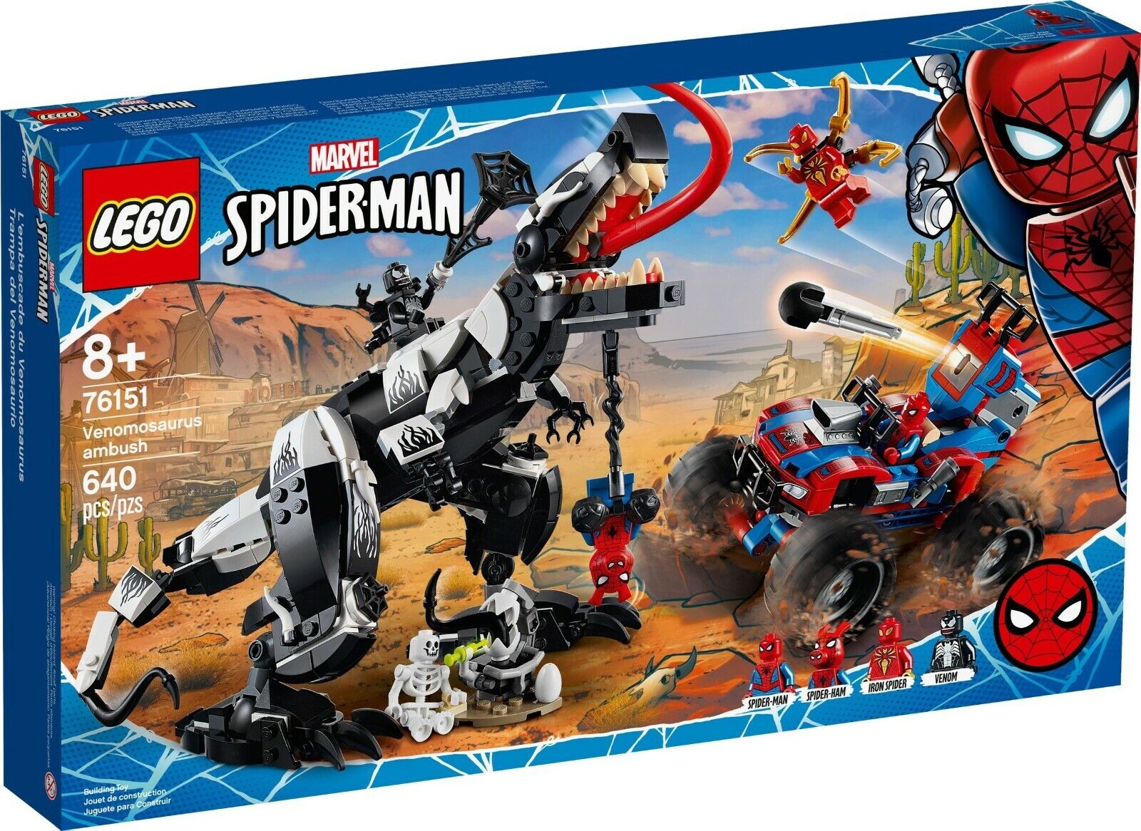 LEGO Marvel Spiderman - Venomosaurus Ambush #76151 BNIB inc. Spider-Ham Pig