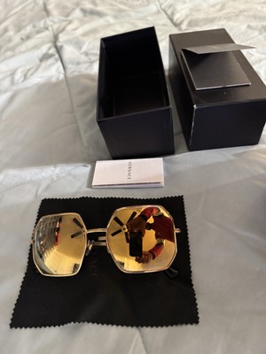 Authentic Mens Versace Sunglasses Worn Twice!