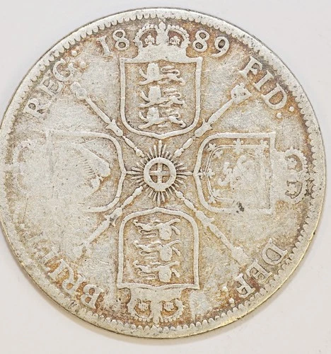 Photo of a 1889 Victoria Florin from an eBay listing that sold on Jul 18, 2026