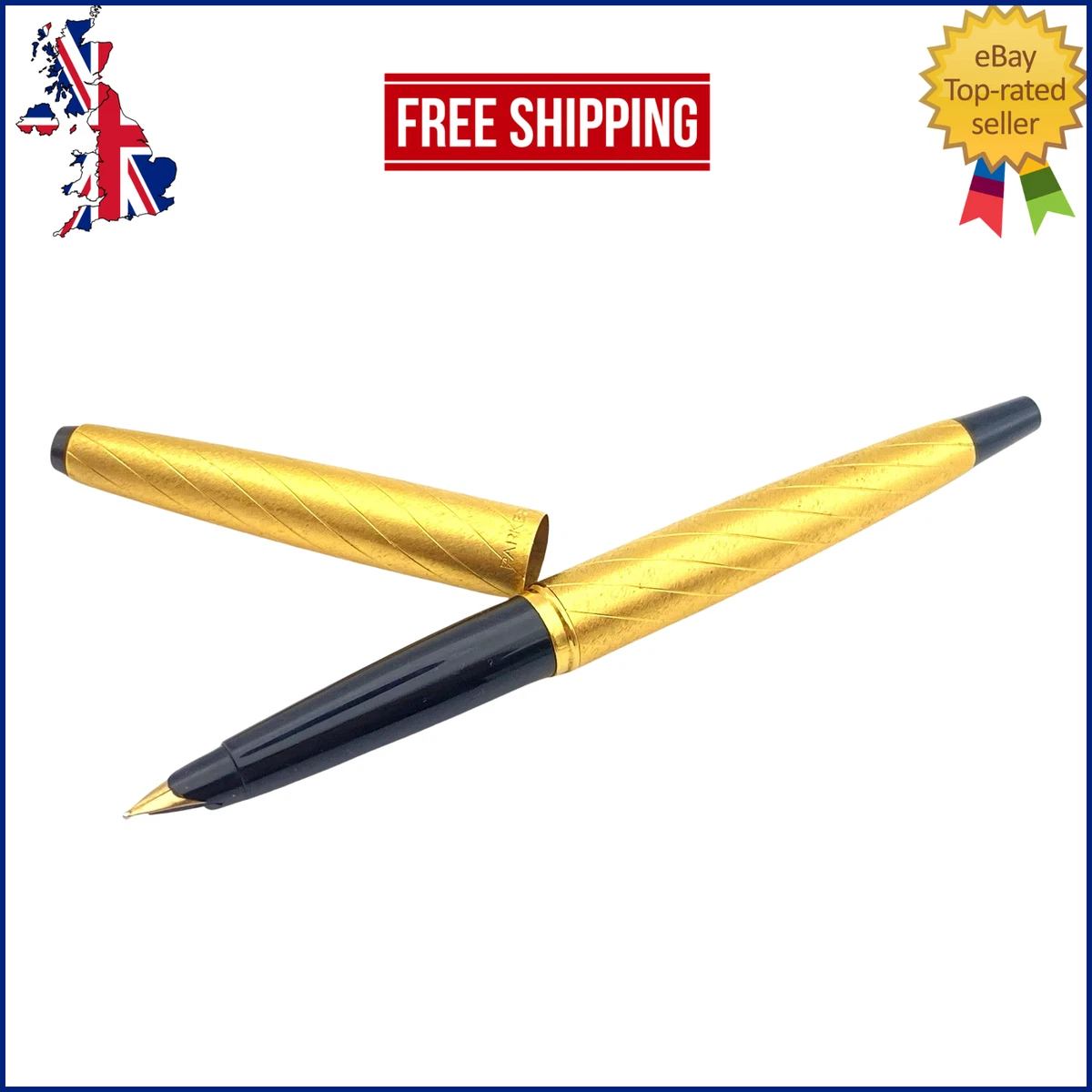 Parker Gold Collectible Gold, 14K Nib Fountain Pens for sale | eBay