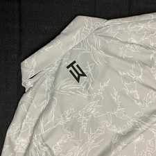 Nike Golf Tiger Woods Collection ADV Polo DX6092 077 Photon Dust White Sz L