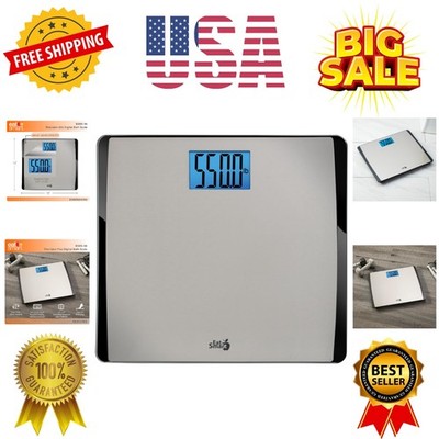 Eat Smart Precision 550 Pound Extra-High Capacity Digital Bathroom Scale, Ext...
