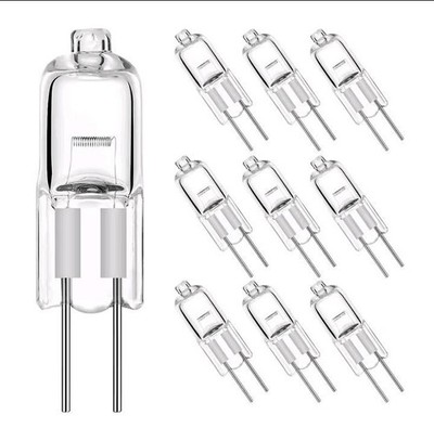 10pcs G4 Halogen Bulb 12V 20W G4 Halogen Bulbs Light Globe Lot JC Bi-Pin LED Lam