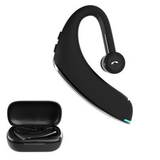 Bluetooth Headset, Wireless Bluetooth Earpiece, Hands Free Noise Canceling He...