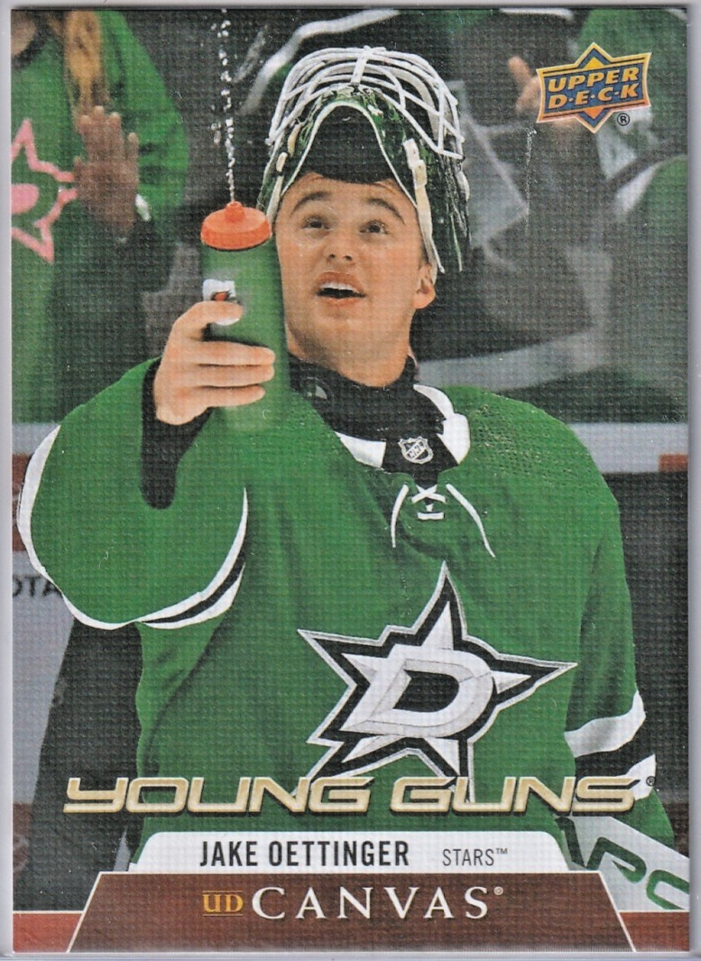 2020-21 UPPER DECK C98 JAKE OETTINGER CANVAS YOUNG GUNS ROOKIE YG RC FREE SHIP