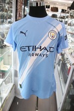 Puma Men's Manchester City 25/26 Home Authentic Football Jersey Size S