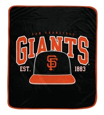 San Francisco Giants MLB 50" x 60" Throw Blanket 50" x 60" Pegasus Sports