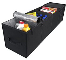 Auto Trunk Organizer With Insulated Cooler Compartments X-Large Vacation