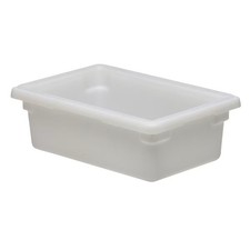 Cambro 12186P148 Camwear White 12" x 18" x 6" Food Storage Box