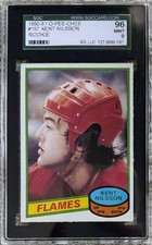 1980-81 O-PEE-CHEE OPC KENT NILSSON RC SGC 9