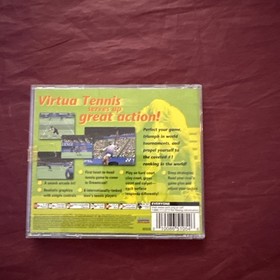 Virtua Tennis (Sega Dreamcast, 2000) Complete Authentic  Tested & Works!