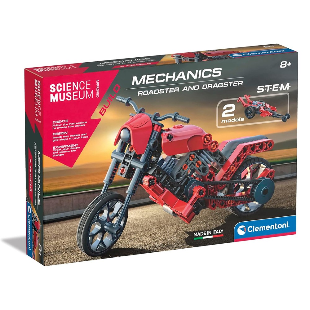 Roadster and Dragster Mechanics Building Set STEM Toy - Image 4