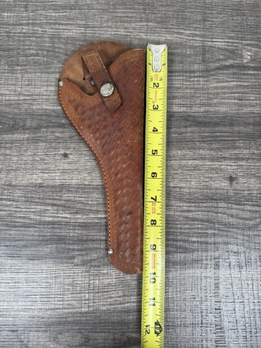 Rosco Leather Gun Pistol Holster BW-642 Germany Vintage - Picture 8 of 10
