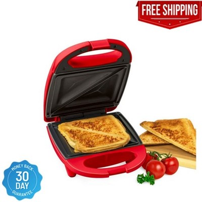 Compact Sandwich Maker, Ideal for Grilled Cheese and Breakfast Sandwiches