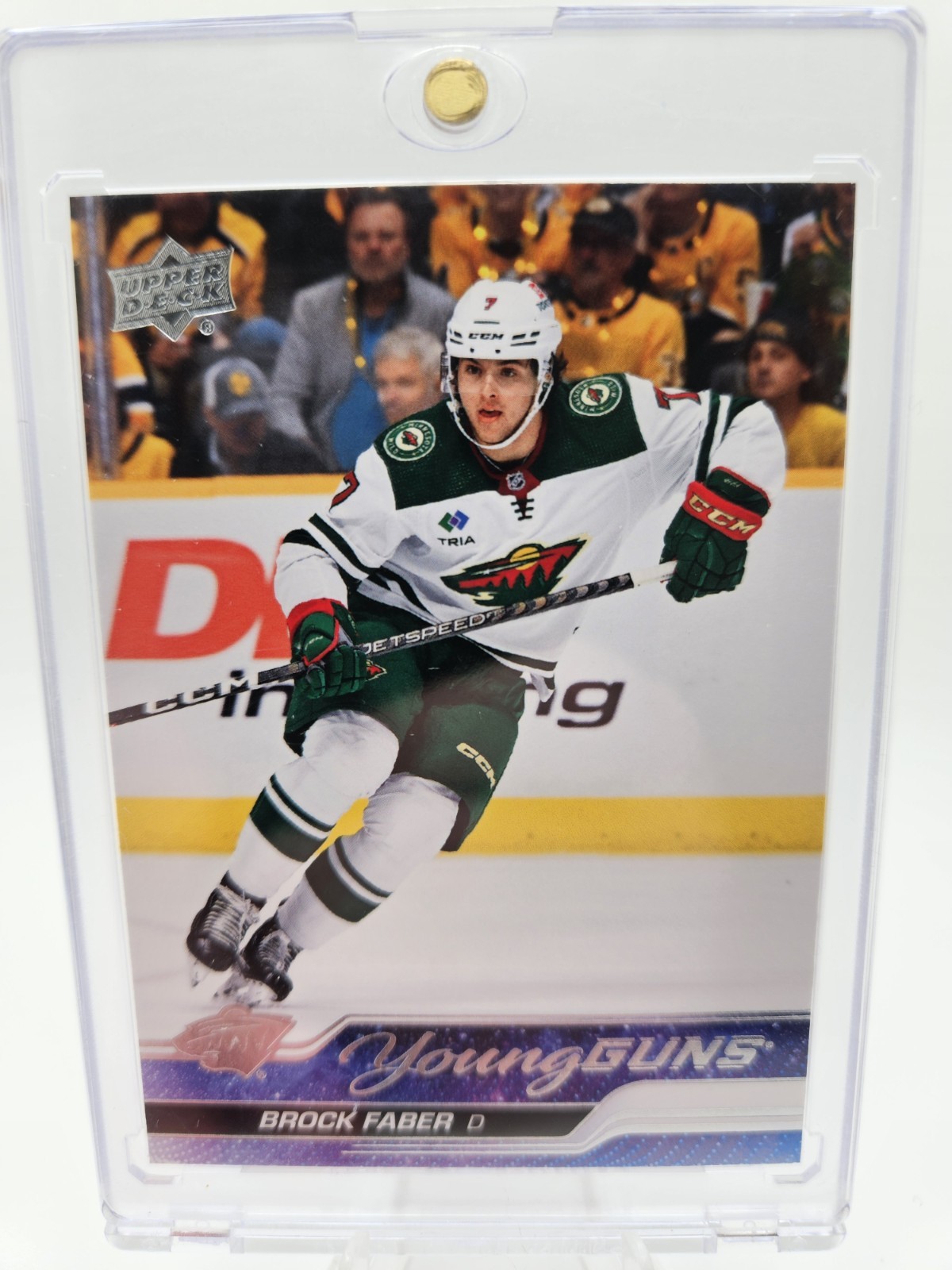 2023-24 Upper Deck Series 1 - Young Guns Brock Faber #215 (RC)