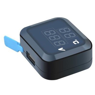 Digitales Lenkerthermometer Voltmeter 3 in 1 für die meisten Motorräder ABS Au