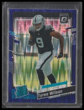 2023 Donruss Optic #262 Tyree Wilson Purple Shock