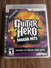 Guitar Hero Smash Hits Sony PlayStation 3 PS3 2009 Complete in Case With Manual