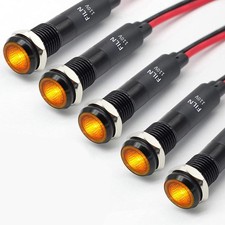 5Pcs 8MM 5/16 Inch 110V 120V Metal Indicator ...